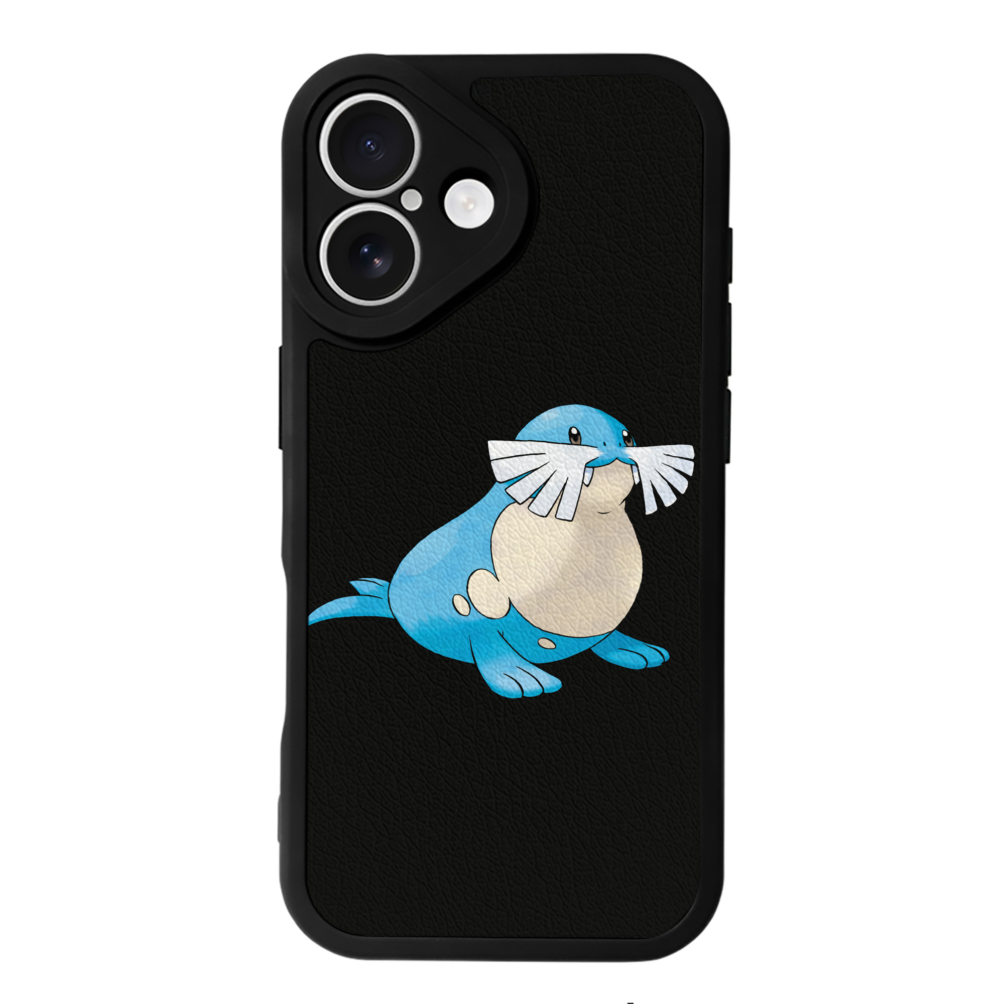 （画像用） ポケットモンスター Pokémon 【iPhone 16シリーズ対応】シリコンスマホケース（レザー調） 材質：シリコン